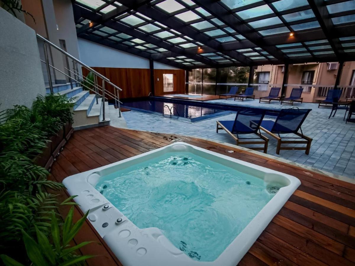 Completo 2 Suites No Wish Resort No Centro Gramado Ngoại thất bức ảnh
